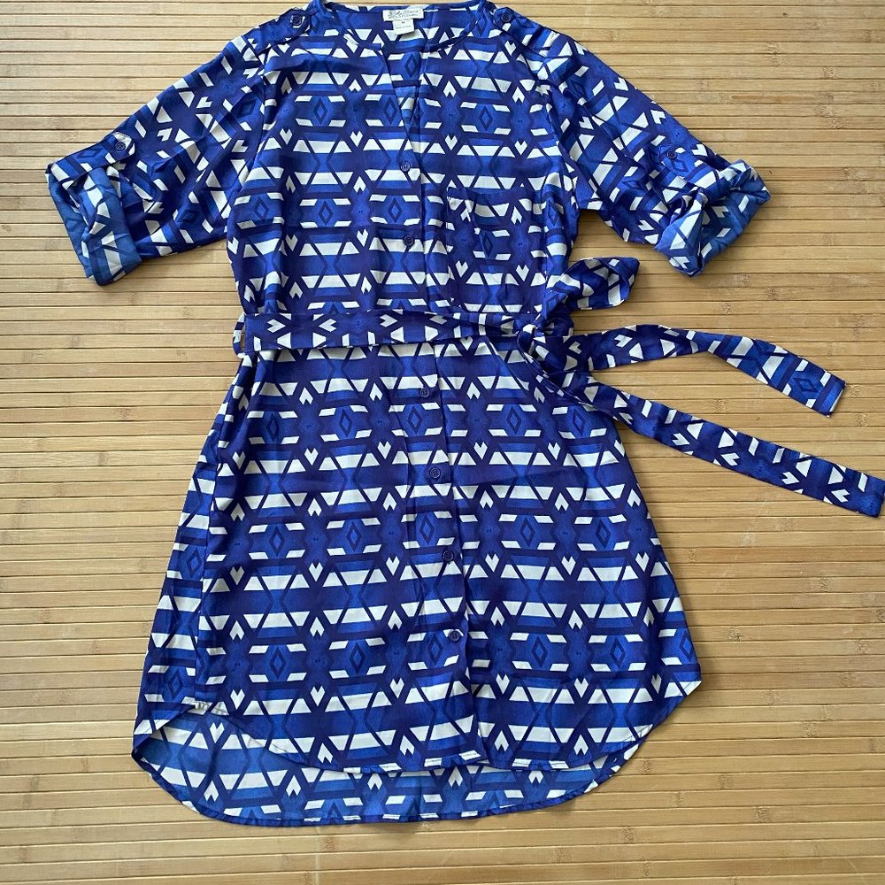 Lucky Brand Button Up Shirt Dress